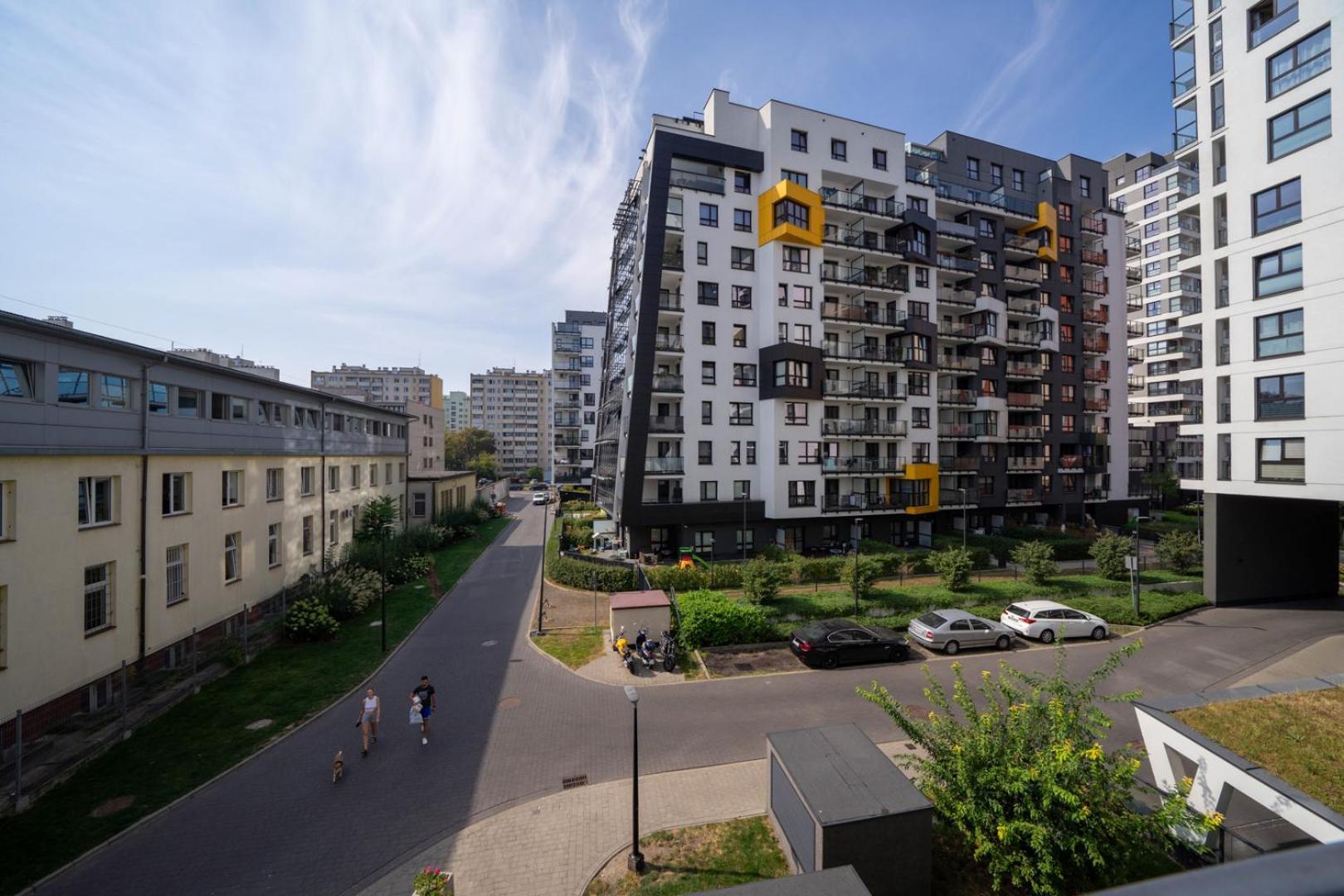 Skierniewicka Apt - Parking, Workspace, Balcony - By Rentujemy Varsavia Esterno foto