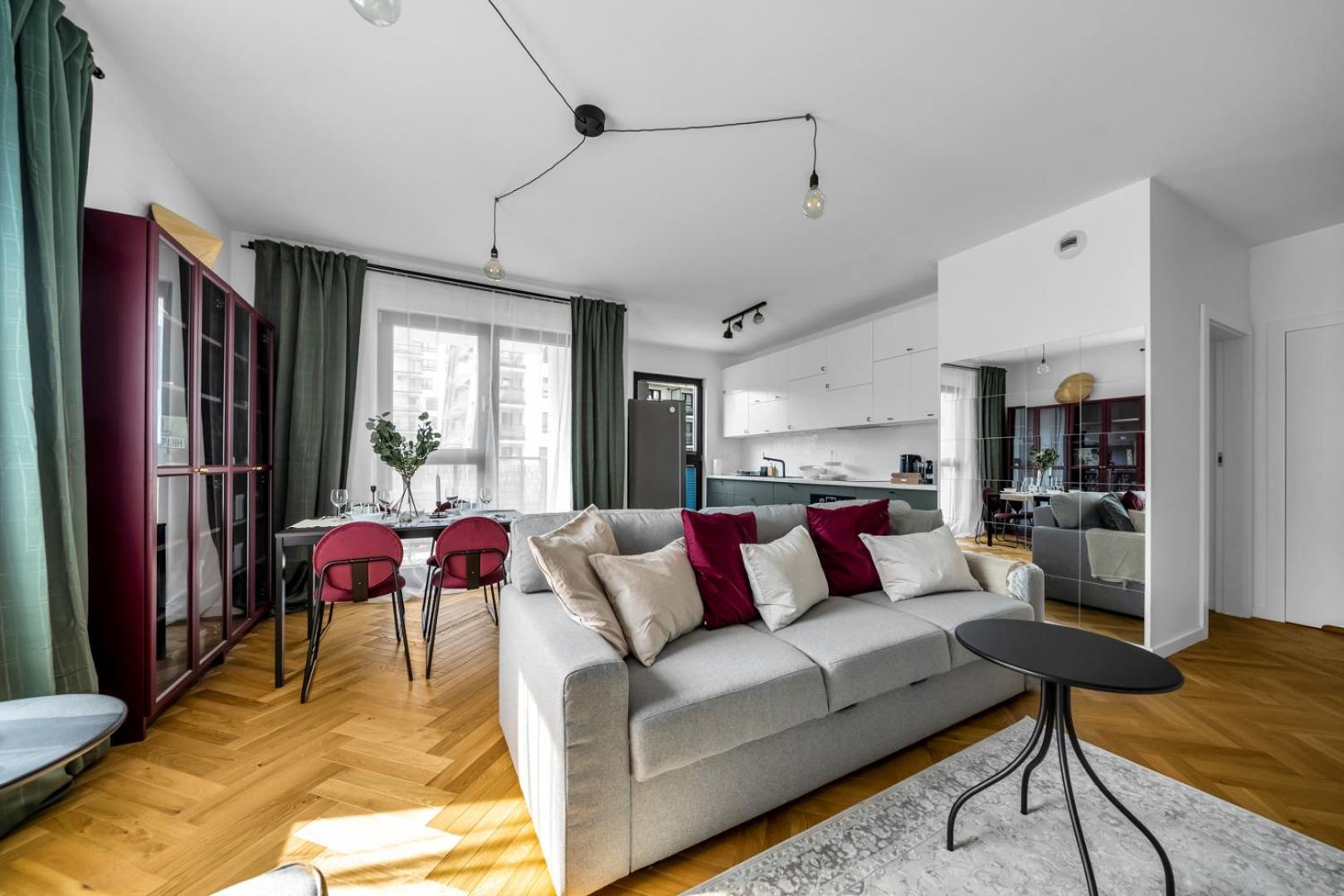 Skierniewicka Apt - Parking, Workspace, Balcony - By Rentujemy Varsavia Esterno foto