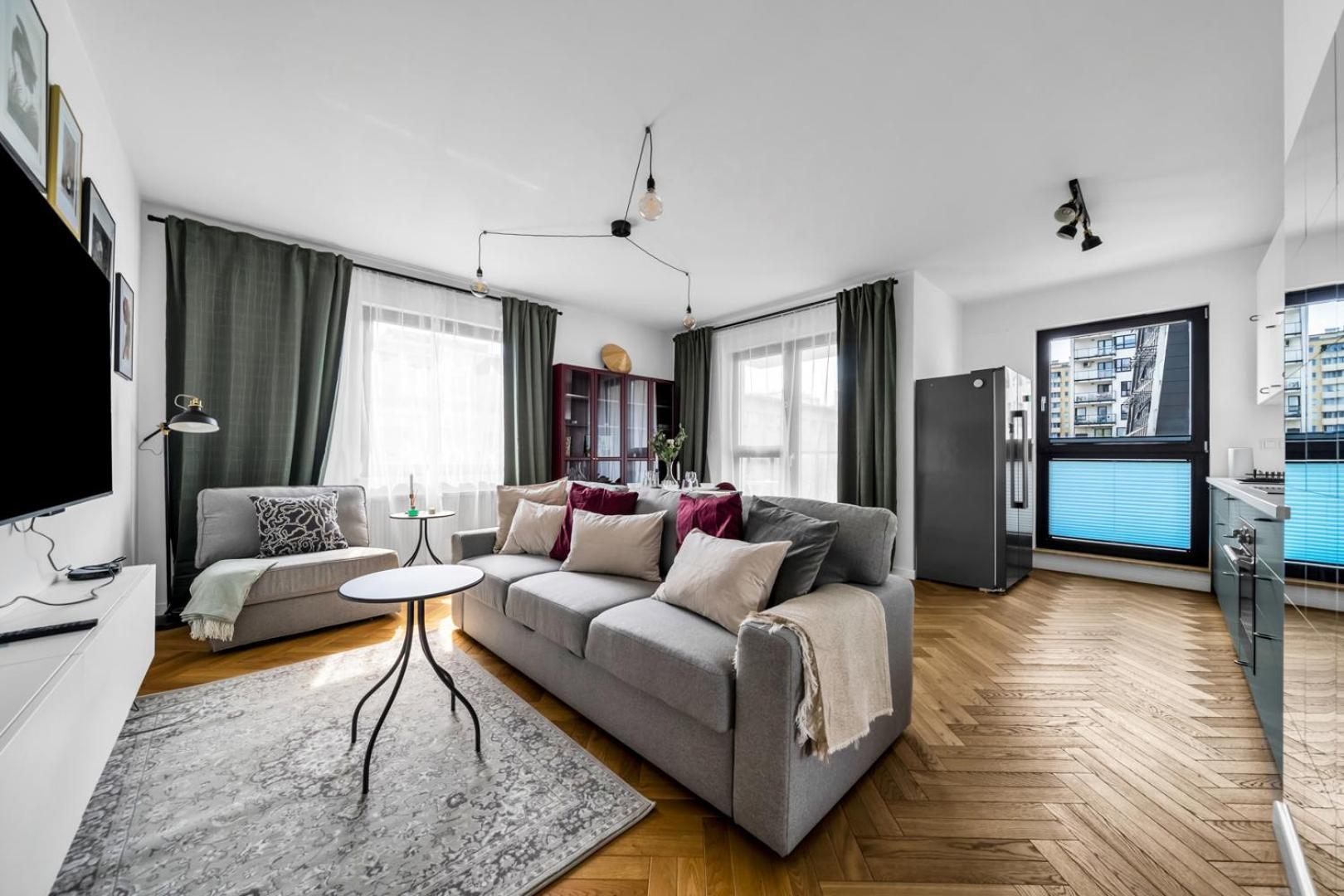 Skierniewicka Apt - Parking, Workspace, Balcony - By Rentujemy Varsavia Esterno foto