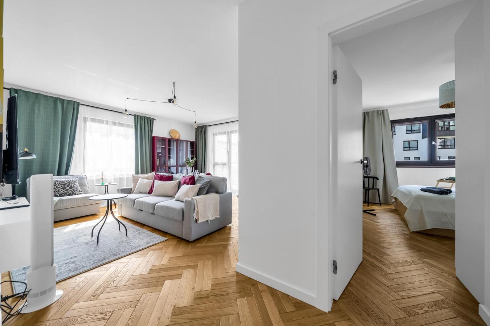 Skierniewicka Apt - Parking, Workspace, Balcony - By Rentujemy Varsavia Esterno foto